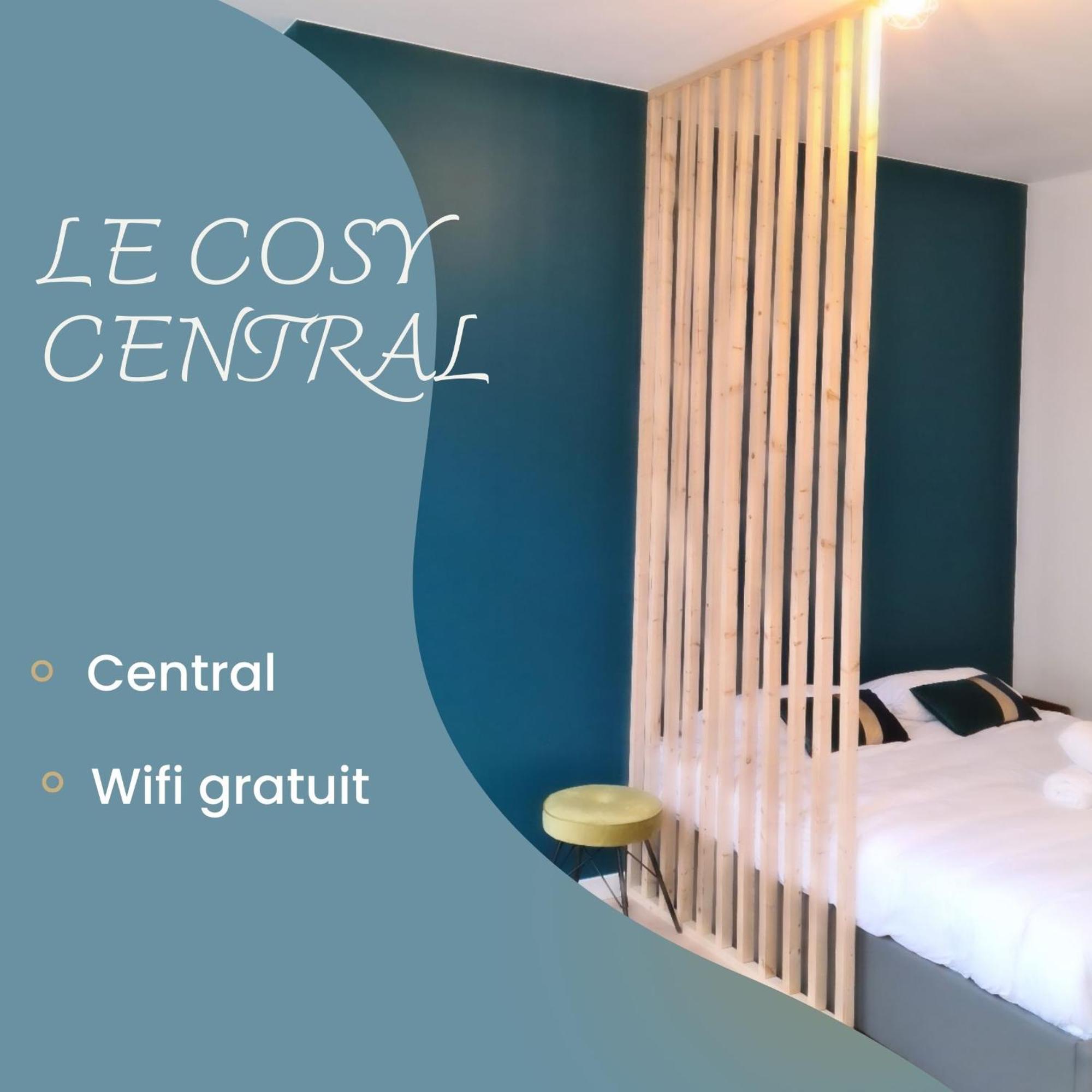 Le Cosy Central Moderne Et Chaleureux Saint-Etienne  Exteriör bild